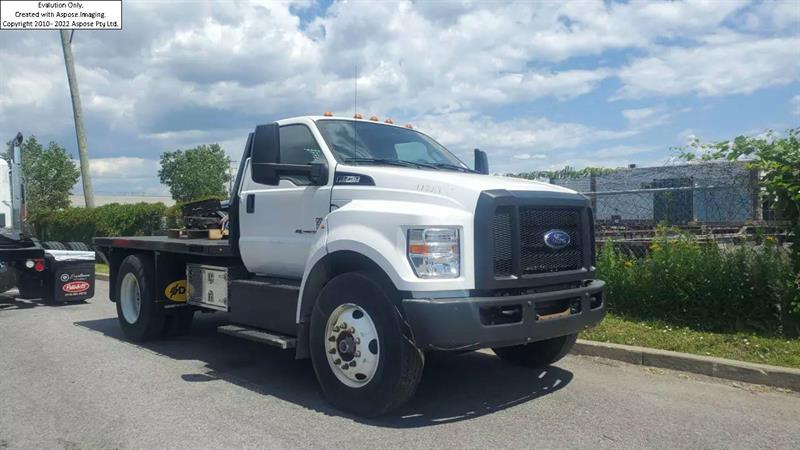 Ford F-750 Super Duty - Dual Rear Wheel 6 roues